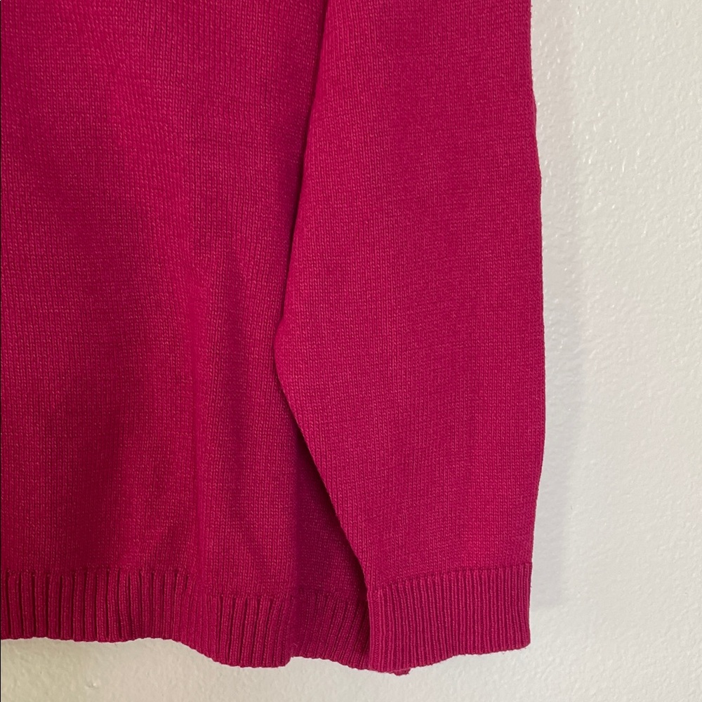 J. Jill Women's Crew Neck Sweater - Pink - Picture 3 of 7